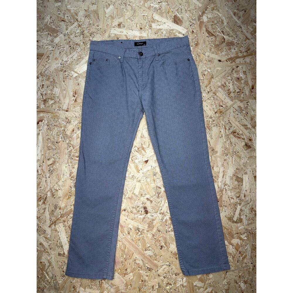 Kayden K Mens Gray Slim Pattern Jeans Sz 36/30